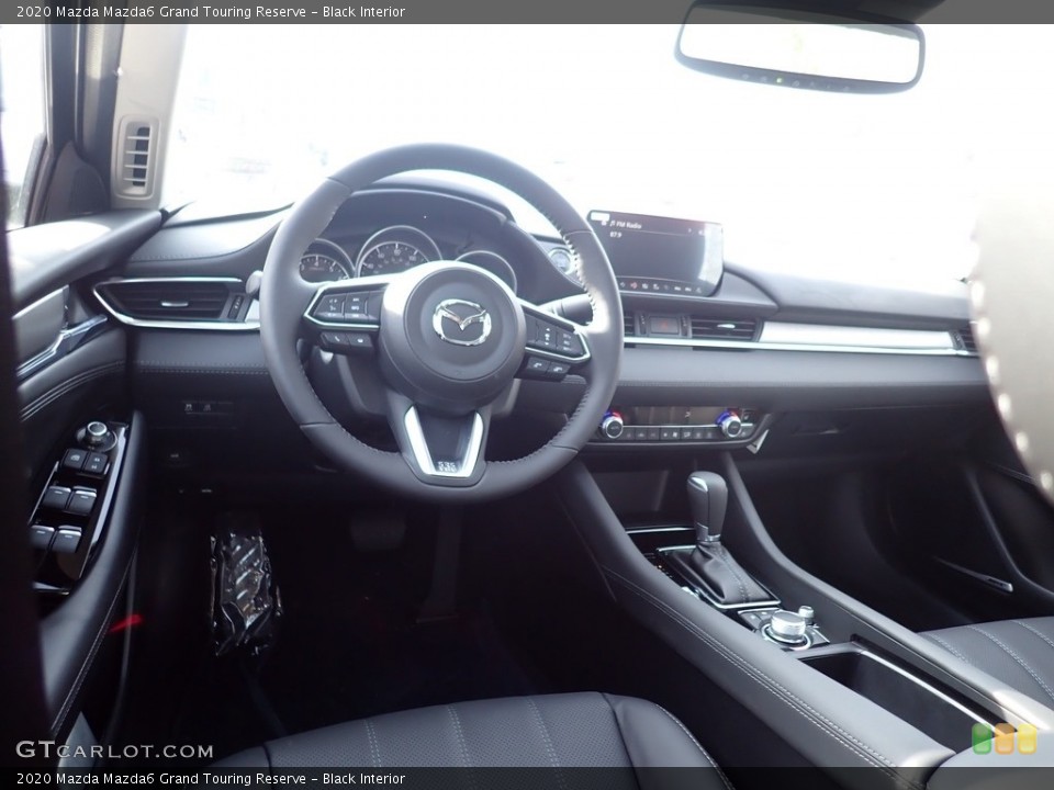 Black Interior Front Seat for the 2020 Mazda Mazda6 Grand Touring Reserve #136014406