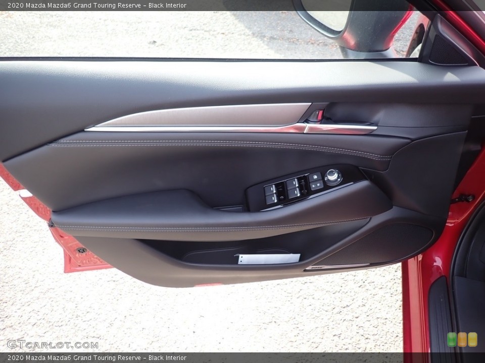Black Interior Door Panel for the 2020 Mazda Mazda6 Grand Touring Reserve #136014430