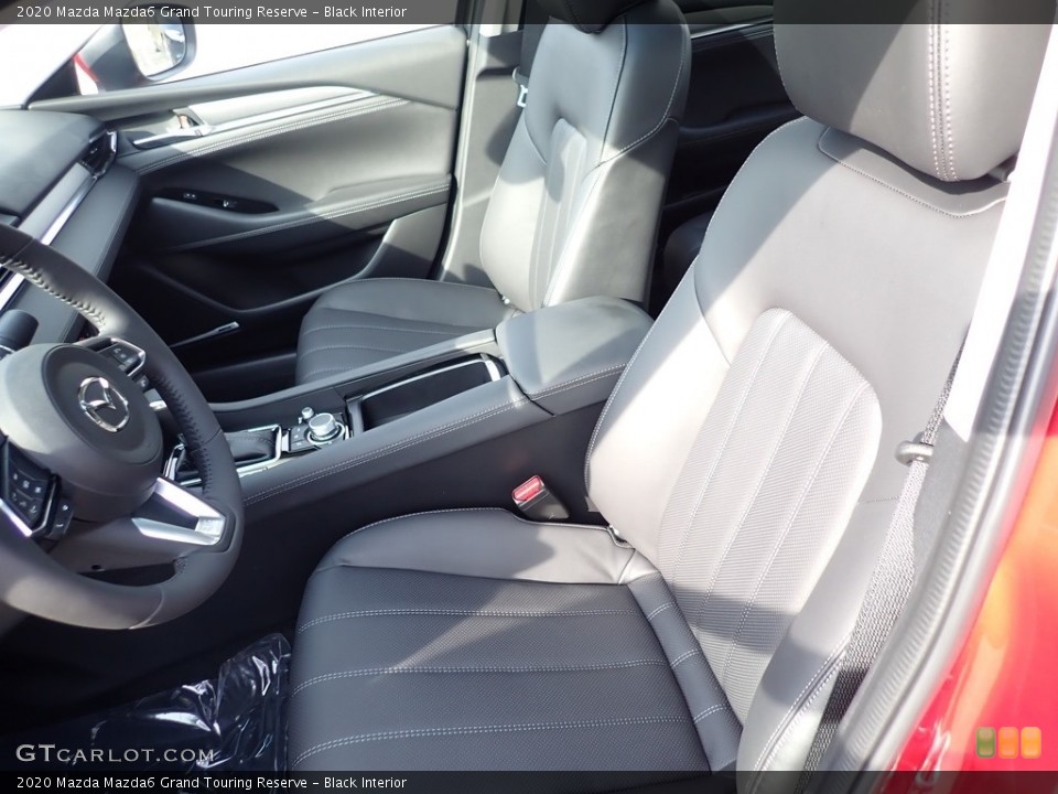Black Interior Front Seat for the 2020 Mazda Mazda6 Grand Touring Reserve #136014457