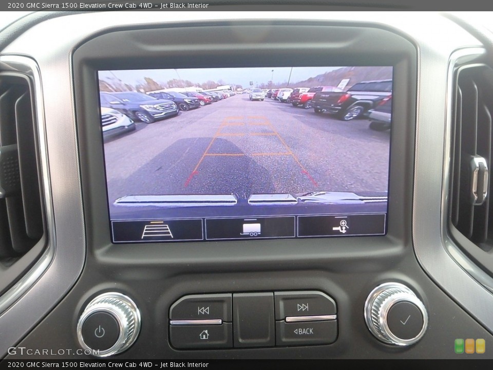 Jet Black Interior Controls for the 2020 GMC Sierra 1500 Elevation Crew Cab 4WD #136016086