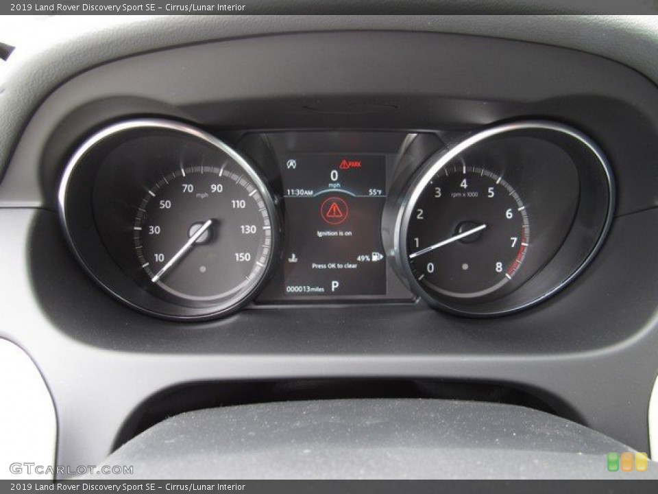 Cirrus/Lunar Interior Gauges for the 2019 Land Rover Discovery Sport SE #136025986
