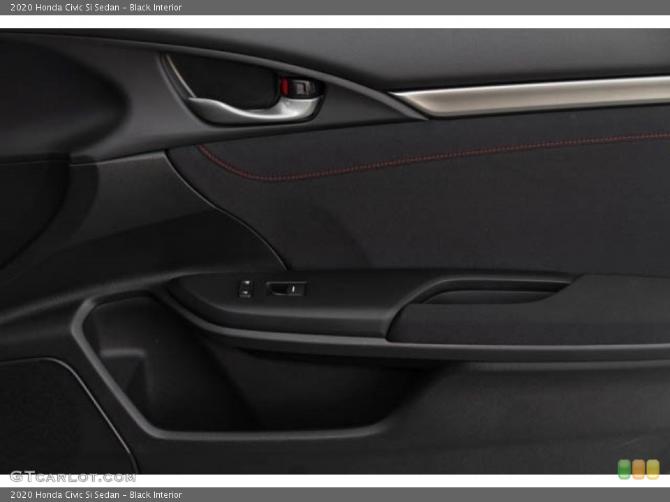 Black Interior Door Panel for the 2020 Honda Civic Si Sedan #136029103