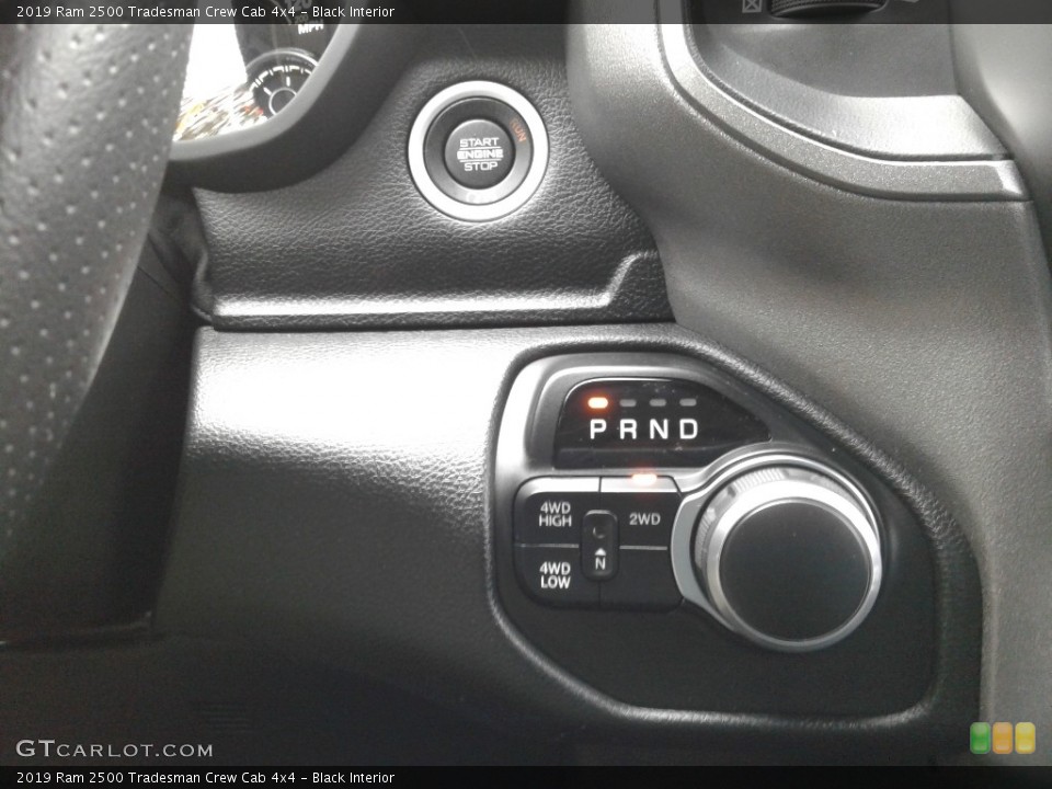 Black Interior Transmission for the 2019 Ram 2500 Tradesman Crew Cab 4x4 #136033201