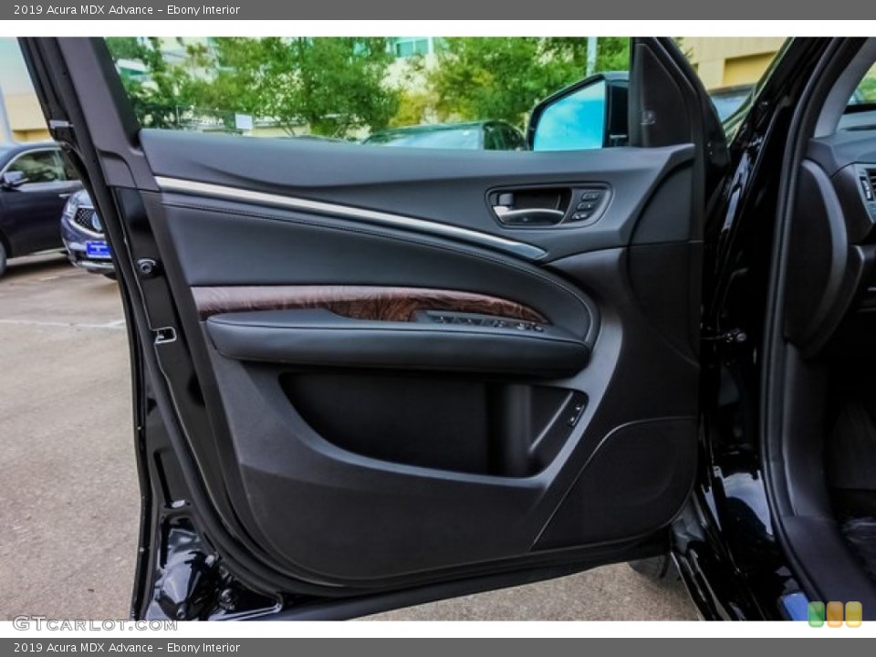 Ebony Interior Door Panel for the 2019 Acura MDX Advance #136040728