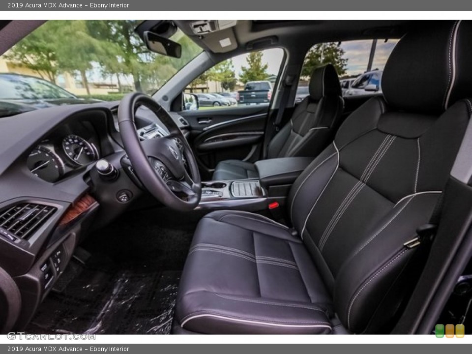 Ebony Interior Photo for the 2019 Acura MDX Advance #136040752