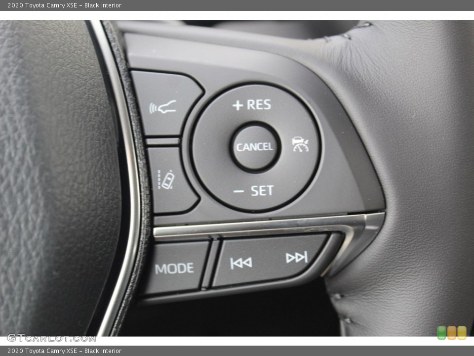 Black Interior Steering Wheel for the 2020 Toyota Camry XSE #136050058