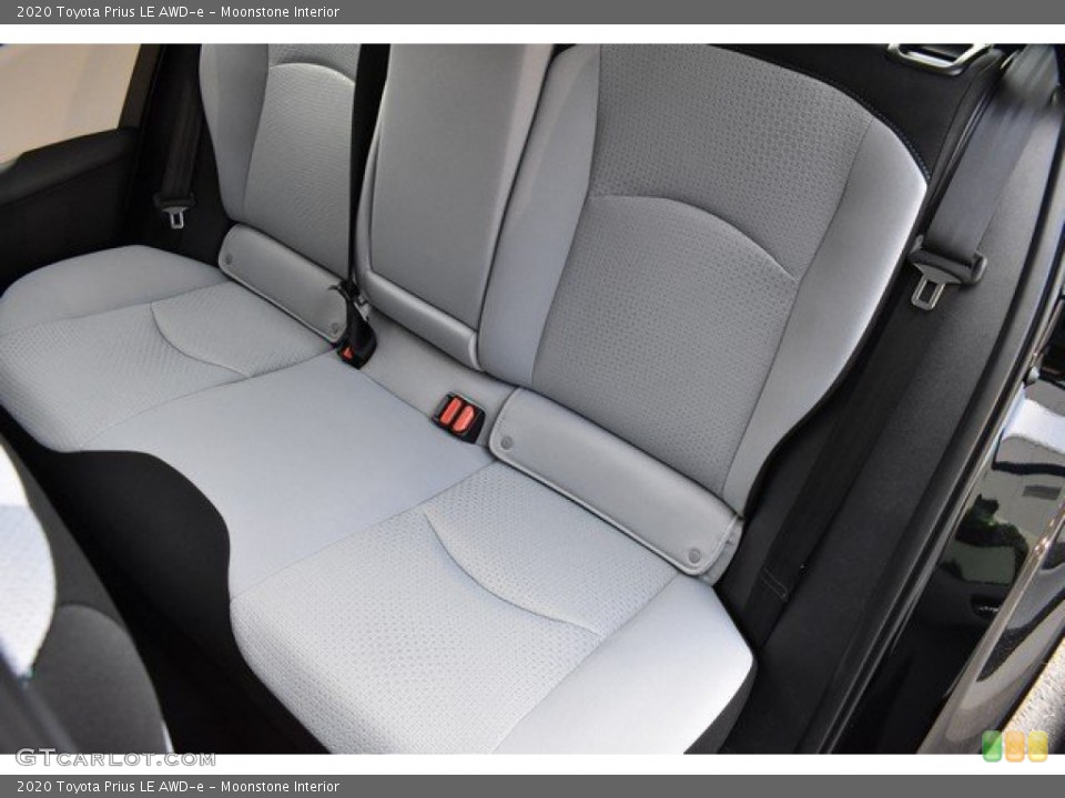 Moonstone Interior Rear Seat for the 2020 Toyota Prius LE AWD-e #136050508