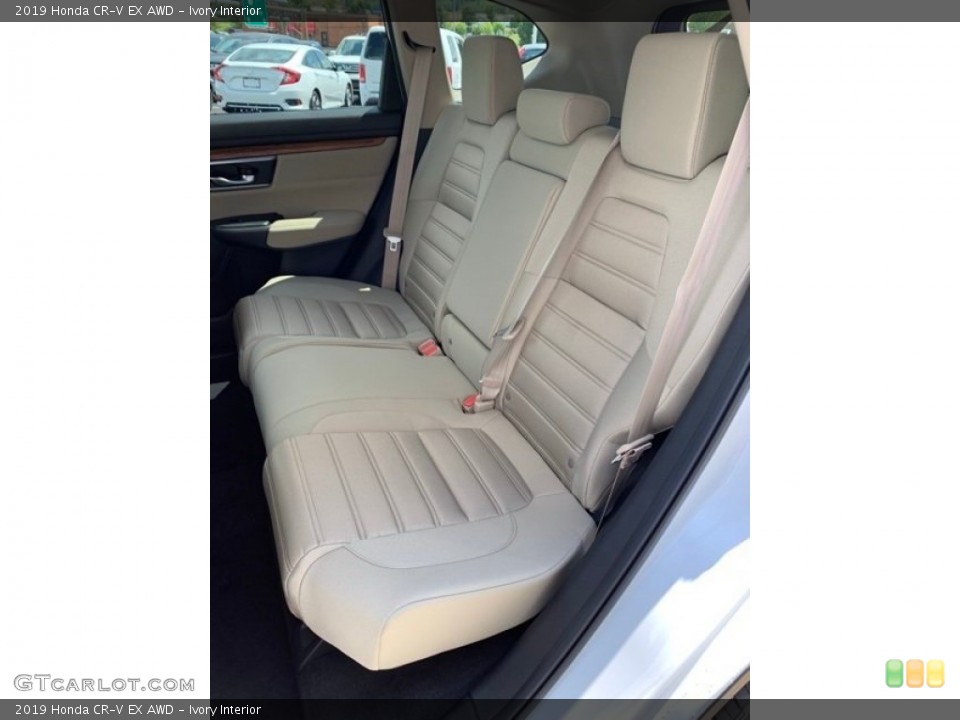 Ivory Interior Rear Seat for the 2019 Honda CR-V EX AWD #136051639