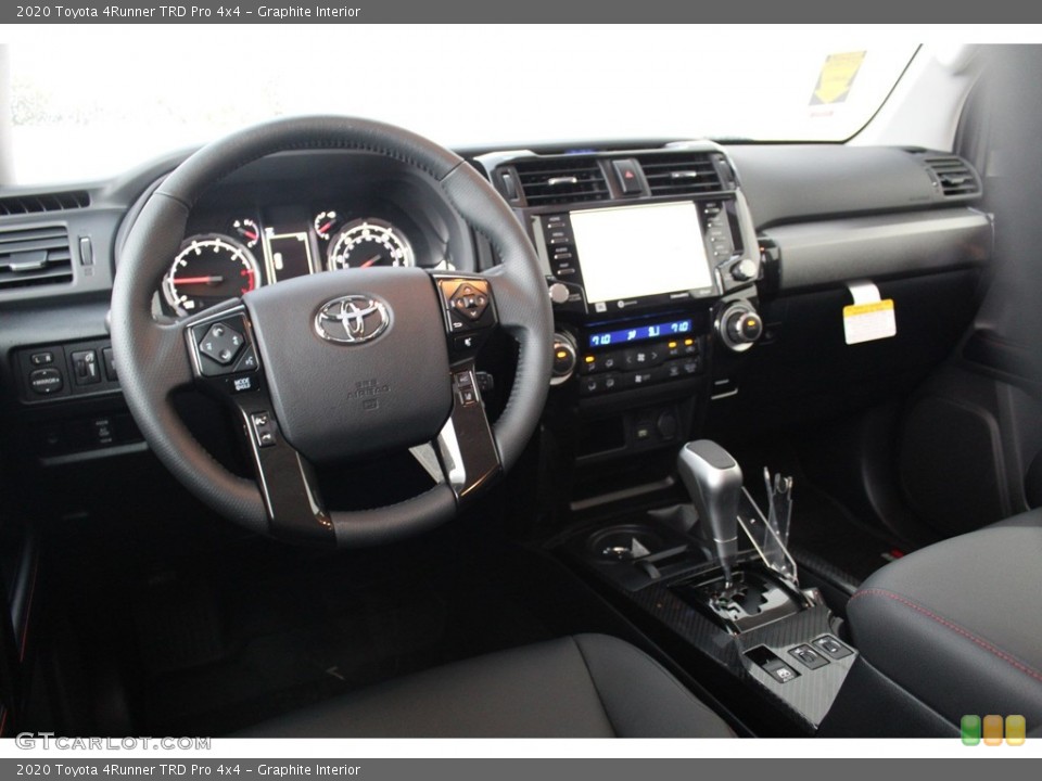 Graphite Interior Dashboard for the 2020 Toyota 4Runner TRD Pro 4x4 #136052770