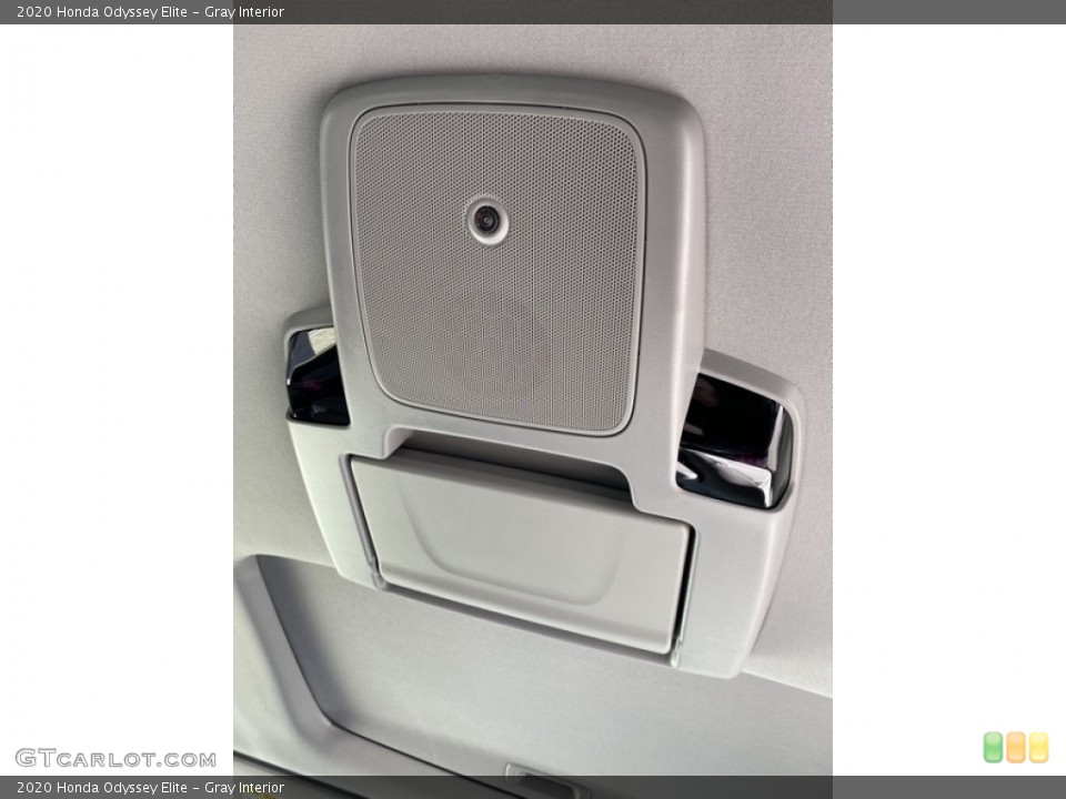 Gray Interior Entertainment System for the 2020 Honda Odyssey Elite #136053196