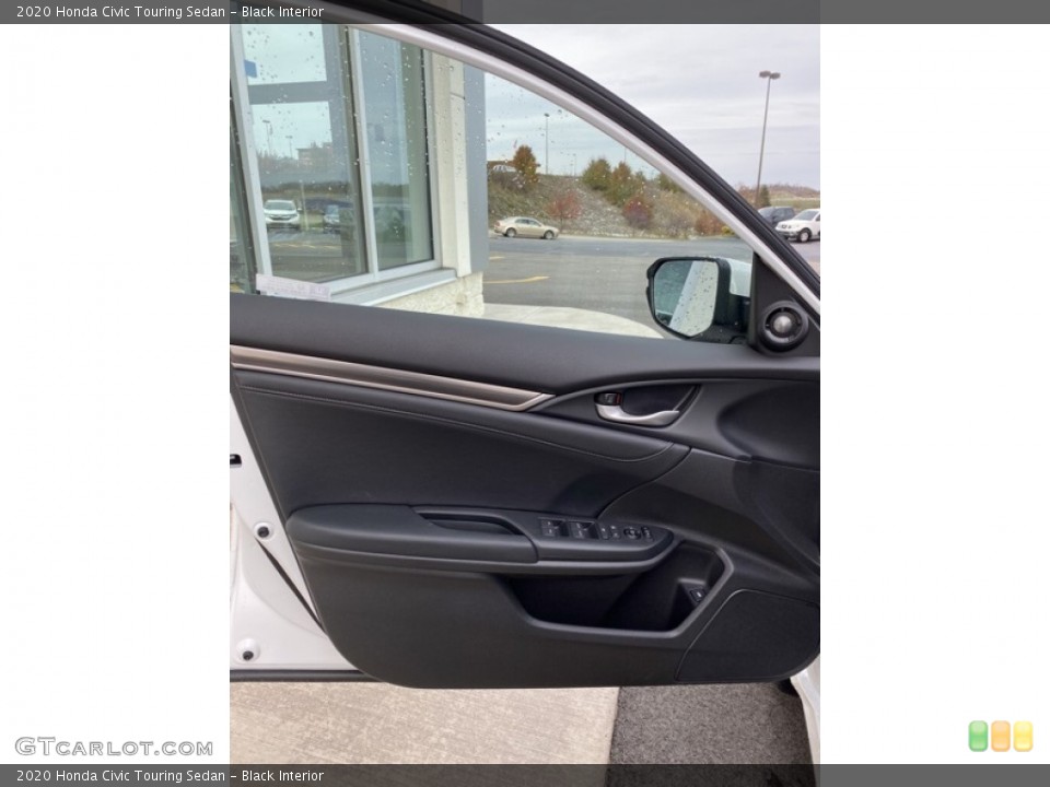 Black Interior Door Panel for the 2020 Honda Civic Touring Sedan #136054183