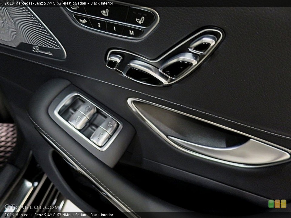 Black Interior Controls for the 2019 Mercedes-Benz S AMG 63 4Matic Sedan #136055424