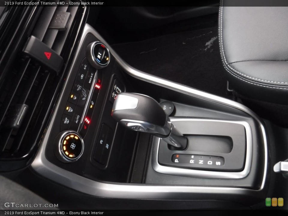 Ebony Black Interior Transmission for the 2019 Ford EcoSport Titanium 4WD #136055445
