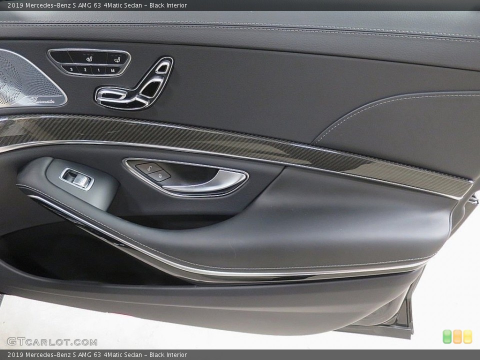 Black Interior Door Panel for the 2019 Mercedes-Benz S AMG 63 4Matic Sedan #136055468