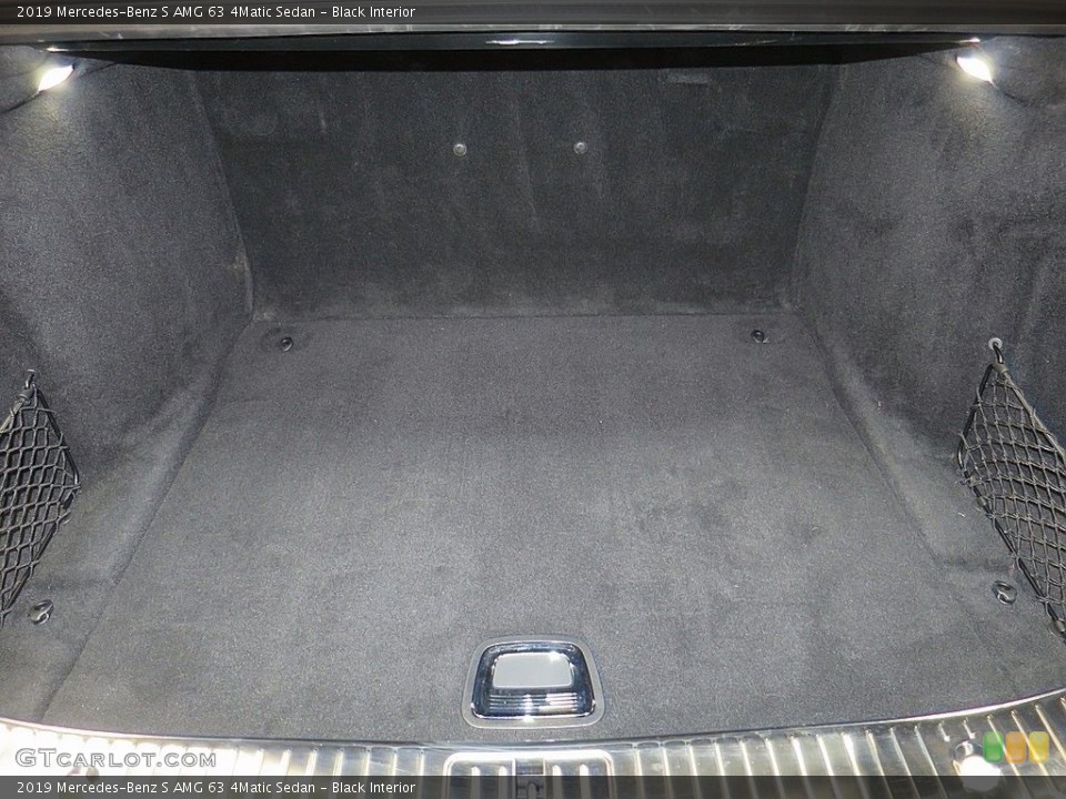 Black Interior Trunk for the 2019 Mercedes-Benz S AMG 63 4Matic Sedan #136055493