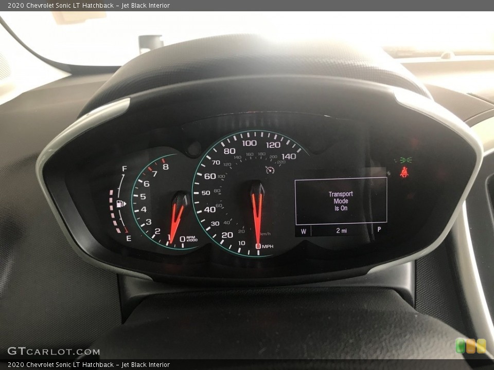 Jet Black Interior Gauges for the 2020 Chevrolet Sonic LT Hatchback #136055745