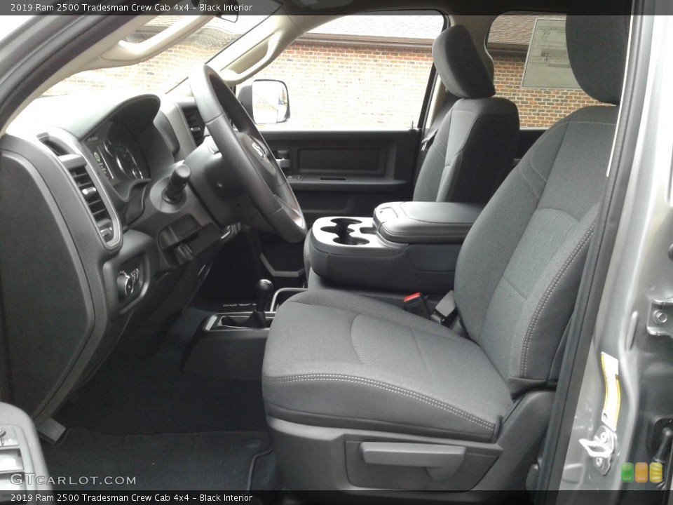 Black Interior Photo for the 2019 Ram 2500 Tradesman Crew Cab 4x4 #136068135