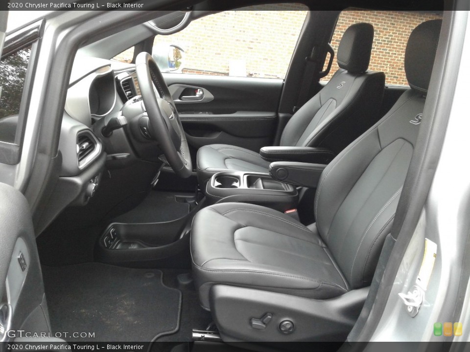 Black Interior Front Seat for the 2020 Chrysler Pacifica Touring L #136069031