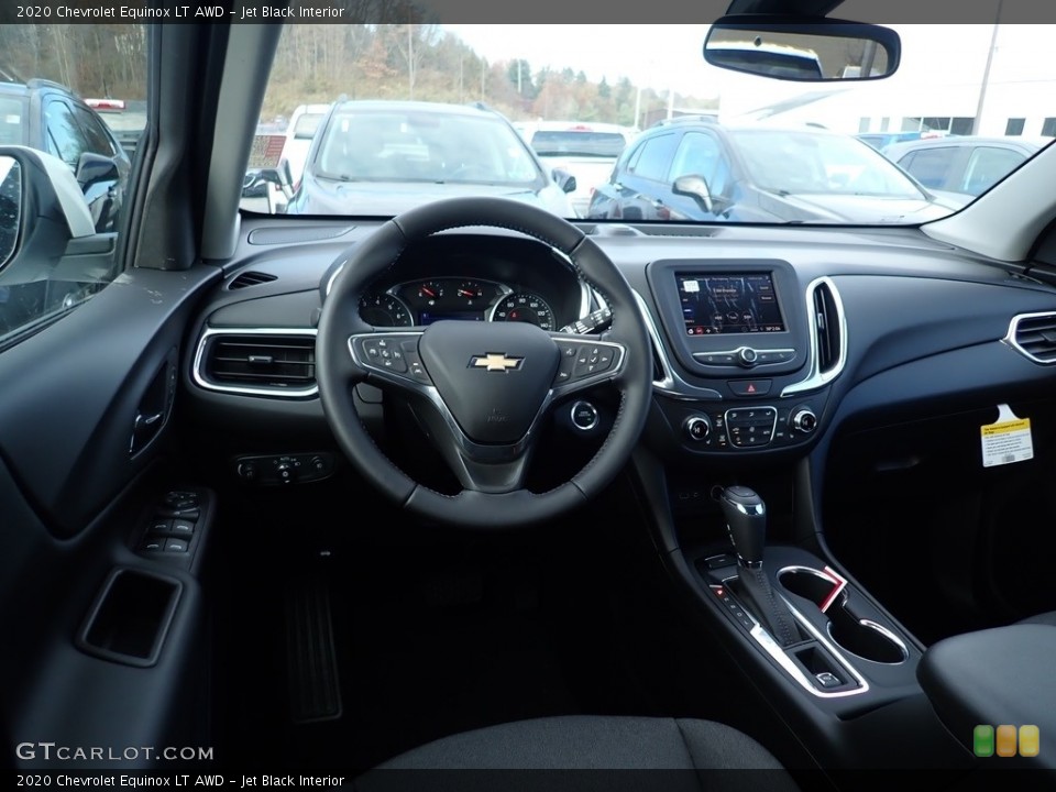 Jet Black Interior Dashboard for the 2020 Chevrolet Equinox LT AWD #136069875