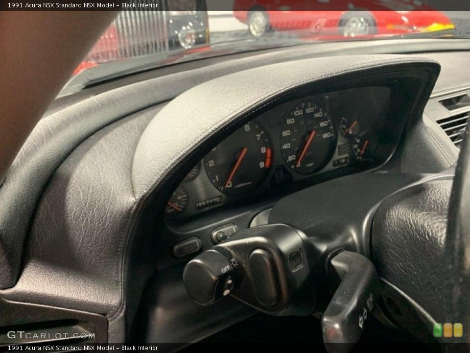 Black Interior Gauges for the 1991 Acura NSX  #136069893