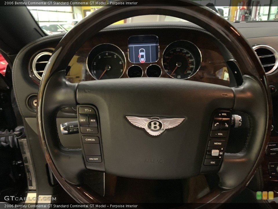 Porpoise Interior Steering Wheel for the 2006 Bentley Continental GT  #136070775
