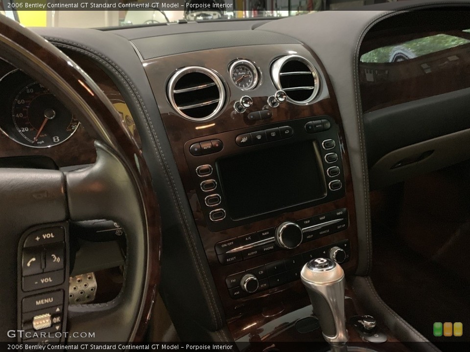 Porpoise Interior Controls for the 2006 Bentley Continental GT  #136070937