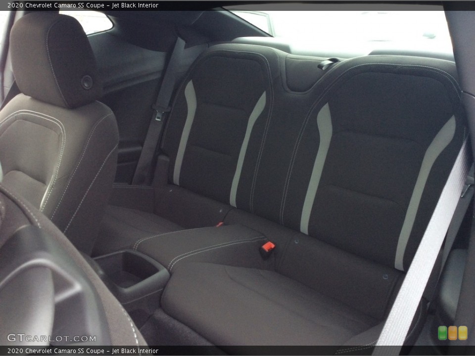 Jet Black Interior Rear Seat for the 2020 Chevrolet Camaro SS Coupe #136074837