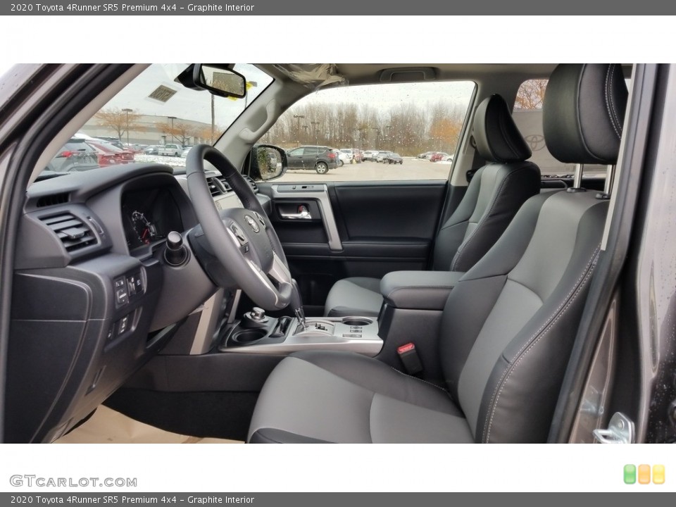 Graphite Interior Photo for the 2020 Toyota 4Runner SR5 Premium 4x4 #136082177