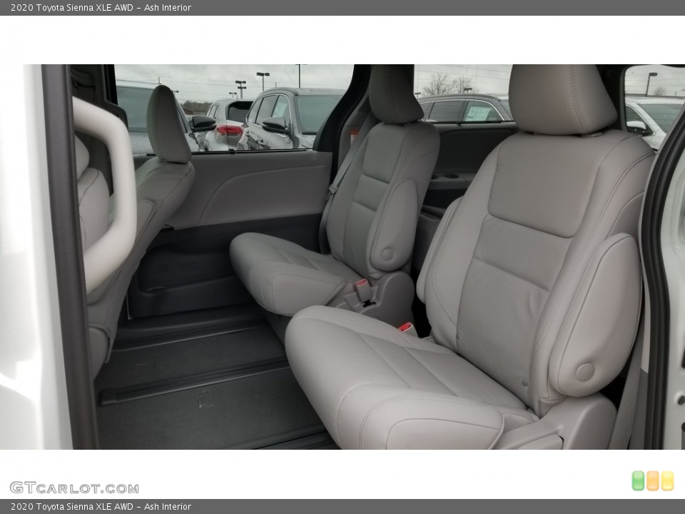 Ash Interior Rear Seat for the 2020 Toyota Sienna XLE AWD #136082720