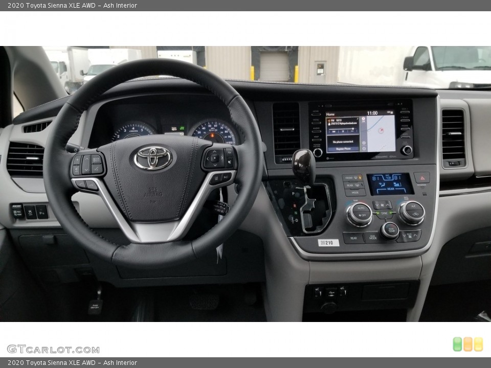 Ash Interior Dashboard for the 2020 Toyota Sienna XLE AWD #136082735