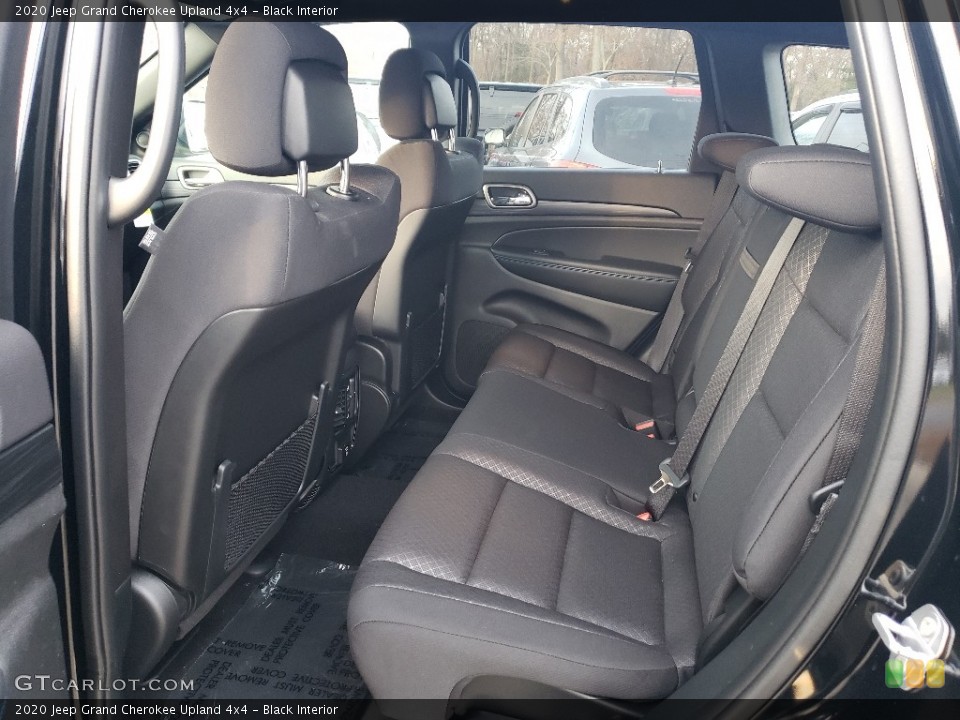 Black Interior Rear Seat for the 2020 Jeep Grand Cherokee Upland 4x4 #136084451