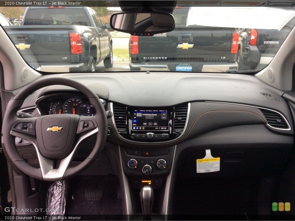 Jet Black Interior Dashboard for the 2020 Chevrolet Trax LT #136086752