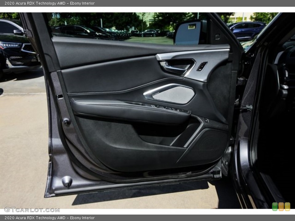 Ebony Interior Door Panel for the 2020 Acura RDX Technology AWD #136087868