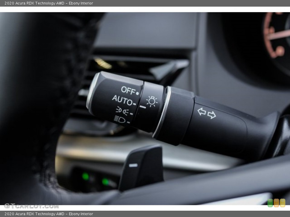 Ebony Interior Controls for the 2020 Acura RDX Technology AWD #136088225