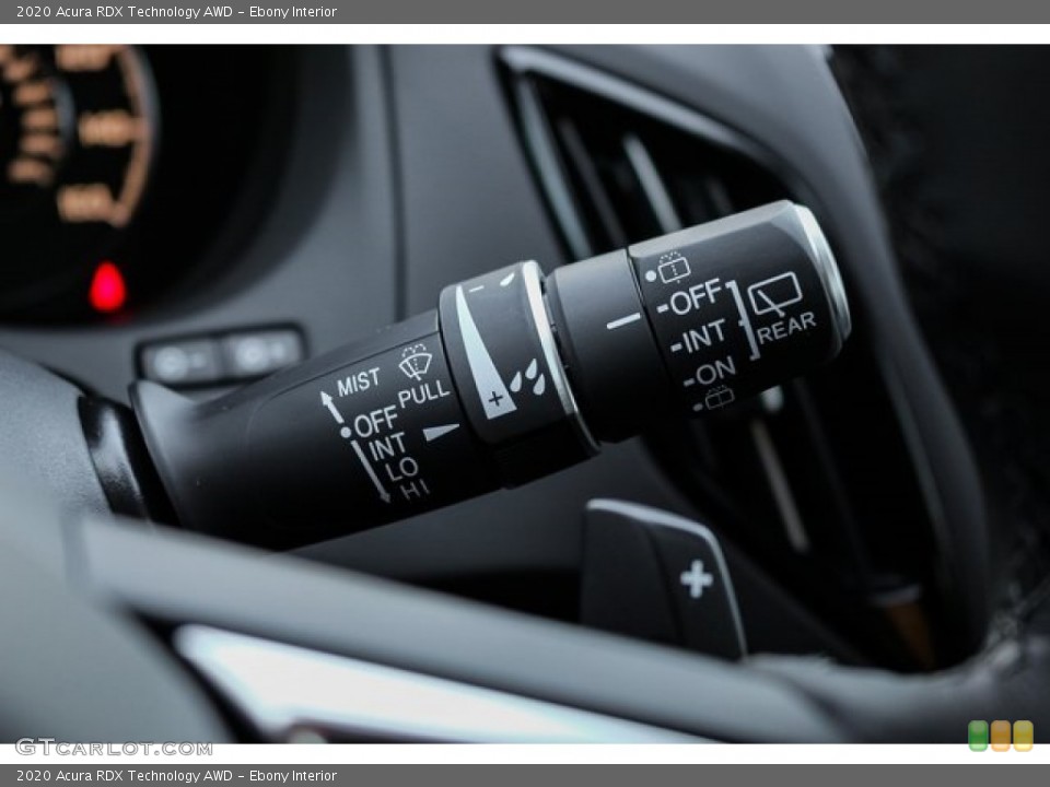 Ebony Interior Controls for the 2020 Acura RDX Technology AWD #136088243