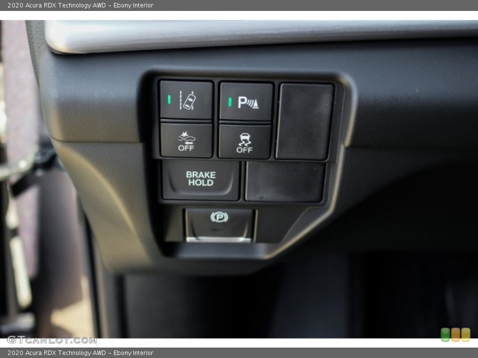 Ebony Interior Controls for the 2020 Acura RDX Technology AWD #136088312