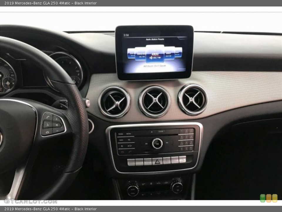 Black Interior Controls for the 2019 Mercedes-Benz GLA 250 4Matic #136088759