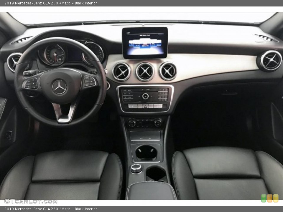 Black Interior Dashboard for the 2019 Mercedes-Benz GLA 250 4Matic #136088981