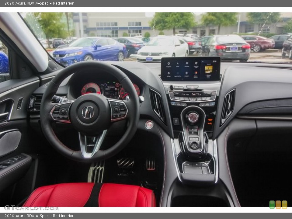 Red Interior Dashboard for the 2020 Acura RDX A-Spec #136094480