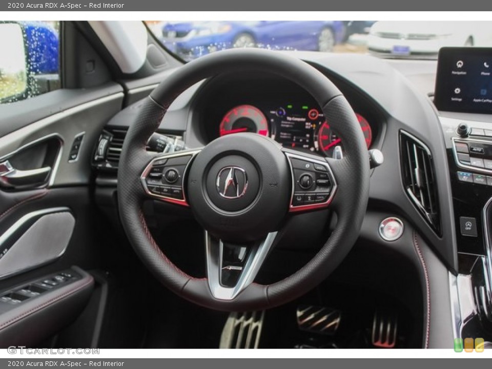 Red Interior Steering Wheel for the 2020 Acura RDX A-Spec #136094504