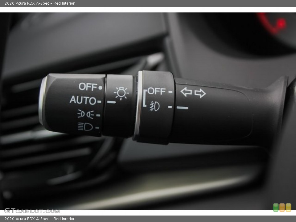 Red Interior Controls for the 2020 Acura RDX A-Spec #136094633