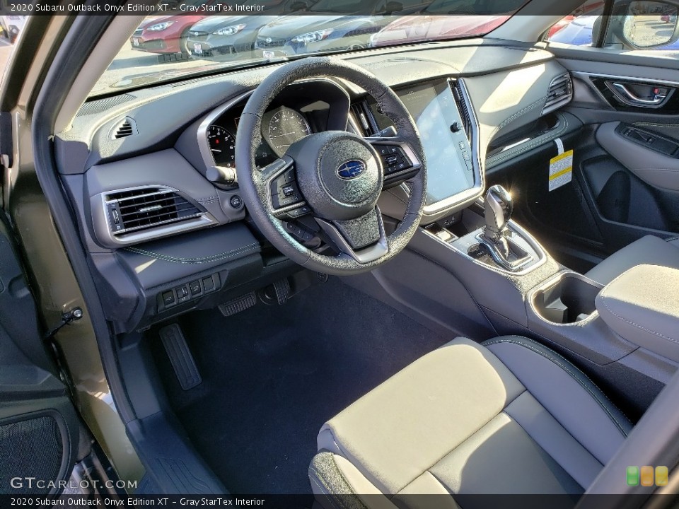Gray StarTex Interior Photo for the 2020 Subaru Outback Onyx Edition XT #136095788