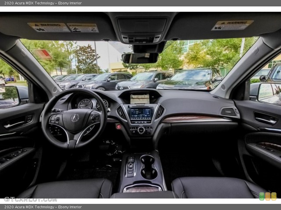 Ebony Interior Dashboard for the 2020 Acura MDX Technology #136096334