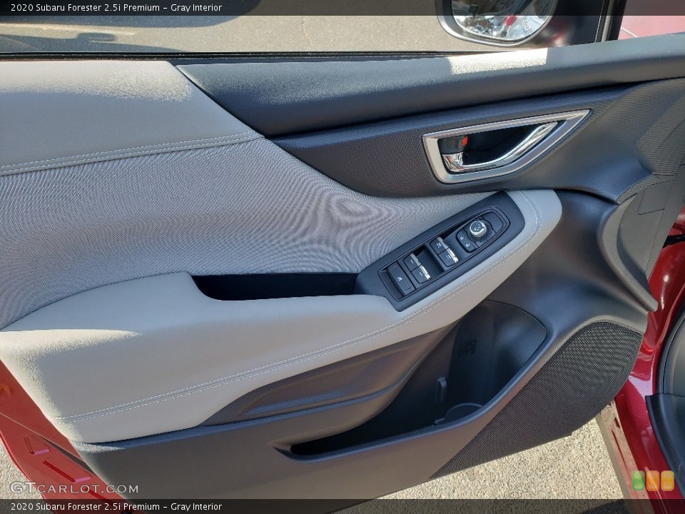 Gray Interior Door Panel for the 2020 Subaru Forester 2.5i Premium #136097192