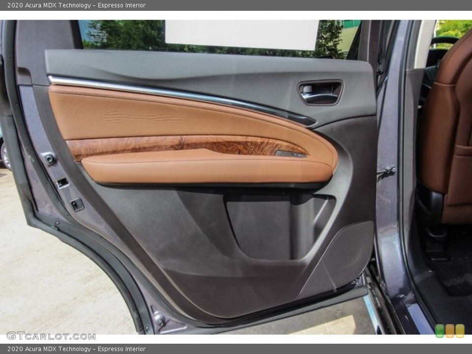 Espresso Interior Door Panel for the 2020 Acura MDX Technology #136097906