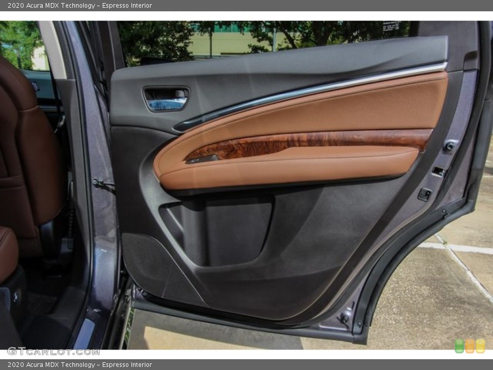 Espresso Interior Door Panel for the 2020 Acura MDX Technology #136097990
