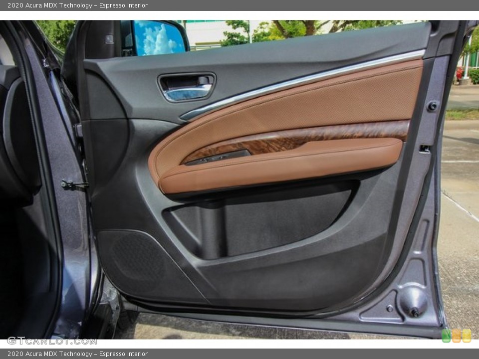 Espresso Interior Door Panel for the 2020 Acura MDX Technology #136098020