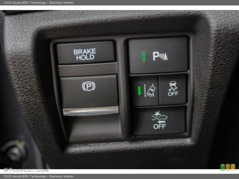 Espresso Interior Controls for the 2020 Acura MDX Technology #136098227