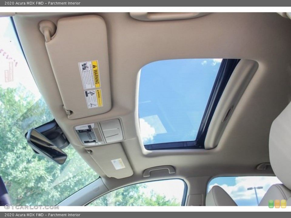Parchment Interior Sunroof for the 2020 Acura MDX FWD #136100531