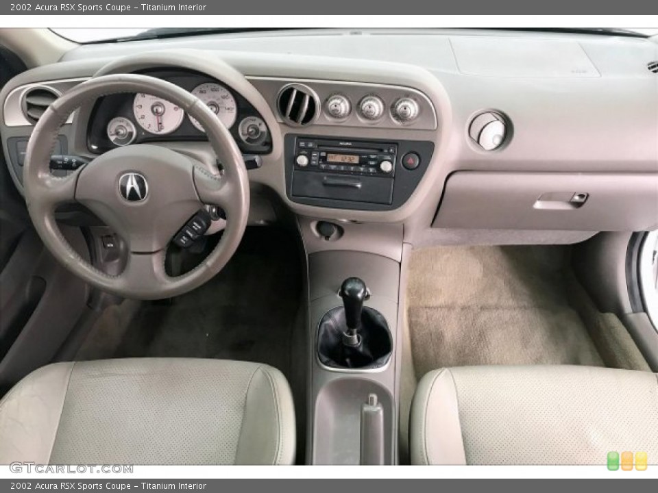 Titanium Interior Dashboard for the 2002 Acura RSX Sports Coupe #136105715